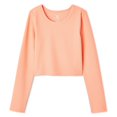 thumbnail image 2 of Athletic Works Girls' Long Sleeve Rib Top, 2 of 6