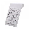 thumbnail image 1 of Wireless Number Pads  Numeric Keypad Numpad 18 Keys Portable 2.4 GHz Financial Accounting Number Keyboard Extensions 10 Key for Laptop  PC  Desktop  Surface Pro  Notebook, 1 of 8
