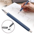 thumbnail image 2 of ZTTD 1 Pcs 5.6 mm Lead Holder Mechanical Pencils Sketch up Automatic Clutch Graphite Pencil with Built-in Sharpener Lead Pencil for Construction, Draft Drawing, Crafting, Art Sketching, 2 of 9