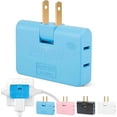 thumbnail image 1 of ZZkhGO Rotatable Socket Converter 3 Way, 180 Degree Slim Wall Plug Adapter, Flat Prong Socket Extender for Home Office Travel, 1 of 1