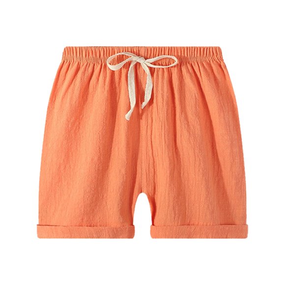 LNMQLPDBS Black Micro Shorts Black Spandex Shorts Gym Shorts Pink Workout Shorts High Waisted Black Shorts Teen Shorts Preppy Clothes Kids, Orange 6-7 Years