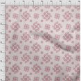 thumbnail image 4 of oneOone Rayon Dark Rose Brown Fabric Florals Craft Projects Decor Fabric Printed By The Yard 56 Inch Wide, 4 of 4