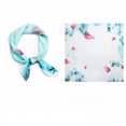 thumbnail image 3 of Square Scarf Set Floral Smooth Fashion Neckerchief Scarf Neck Scarf for Women, 3 of 10