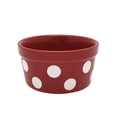 thumbnail image 4 of Holiday time Stoneware 2 Pack Red Ramekin Set-6.7oz, 4 of 5
