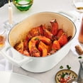 thumbnail image 2 of Beautiful by Drew Barrymore 6-Quart Enamel Dutch Oven, 2 of 5