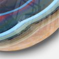 thumbnail image 3 of Designart 'Abstract Mineral Texture ' Modern wall clock, 3 of 6