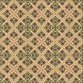 thumbnail image 1 of Ahgly Tapis d'Intérieur Lavable en Machine Carré Sépia Brun, 6 Pieds Carré, 1 of 7