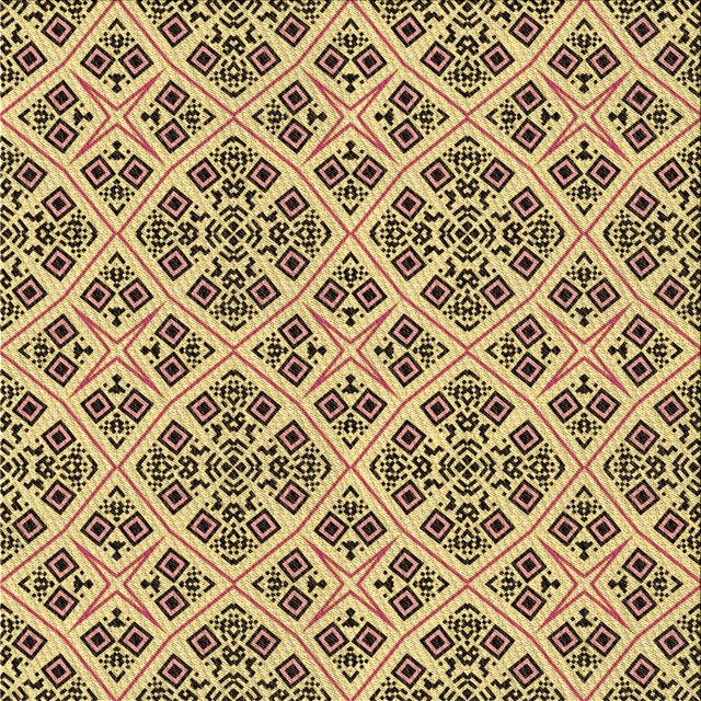 Ahgly Tapis d'Intérieur Lavable en Machine Carré Sépia Brun, 6 Pieds Carré