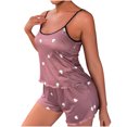 thumbnail image 2 of tumgatte Ensemble de Pyjama Sans Manches à Imprimé d'Été pour Femmes Wal&mart Aubaines Liquidation Halloween, 2 of 4