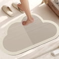 thumbnail image 4 of Non-Slip Bath Rug 16 in x 24 in with Rubber Backing for Bathroom Floor or In Front of Bathtub, 4 of 6