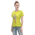 thumbnail image 4 of Women's Basic Short Sleeve T-Shirt Sailor Moon Moon Hare, 4 of 6