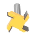 thumbnail image 3 of Gupbes Fraise pour Menuiserie, Embout de Routeur de Surface 4 Flûtes Pointues Outil de Remplacement CNC, 3 of 8