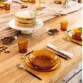 thumbnail image 2 of Duralex Lys Amber Plate 19cm, Set of 6, 2 of 3