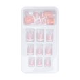 thumbnail image 1 of False Glossy Nails, Breathable False Nude Nails  Appearance 24PCS  For Girls For Parties, 1 of 8