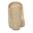 thumbnail image 3 of BLISSFUL STEP Chaussures pour Femmes Talon Compensé Bout Ouvert Espadrilles Mules à Plateforme Beige 9, 3 of 7