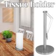 thumbnail image 1 of SMihono Organisateurs de Salle de Bain et de Garde-Robe Support Vertical en Acier Inoxydable pour Rouleaux de Papier pour Comptoir de Cuisine Étagère à Chaussures et Rangement de Salle de Bain, 1 of 8