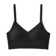 thumbnail image 1 of Kcodviy Low Back Bra for Women Bras Push Up Women Wirefree Seamless Bra Backless Bra Backless Multiway Straps Convertible Sports Bra Women Halter Bra with Padded Bras Pack Removeable, 1 of 6