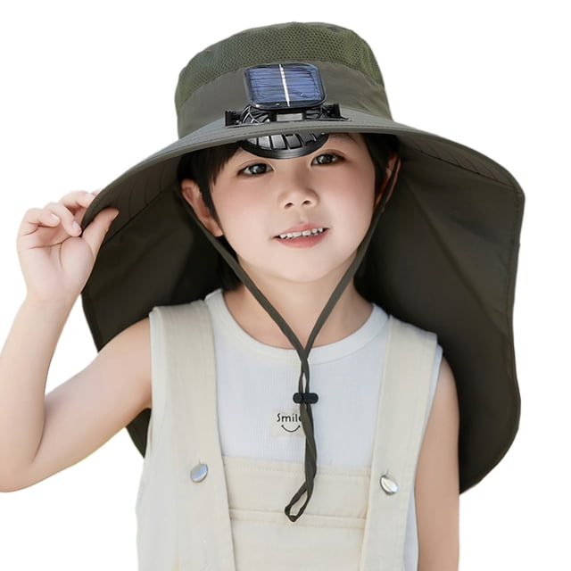 Youkk Protection Solaire Chapeau de Pêcheur Protection à la Mode pour la Randonnée Estivale et les Activités de Plein Air Polyvalent Vert