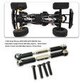thumbnail image 3 of Smilepp Aluminum Alloy Front Rear Servo Link For 1/18 Hobbico Dromida RC Car S Performance With Premium Aluminum Alloy Front silver 1Set, 3 of 6