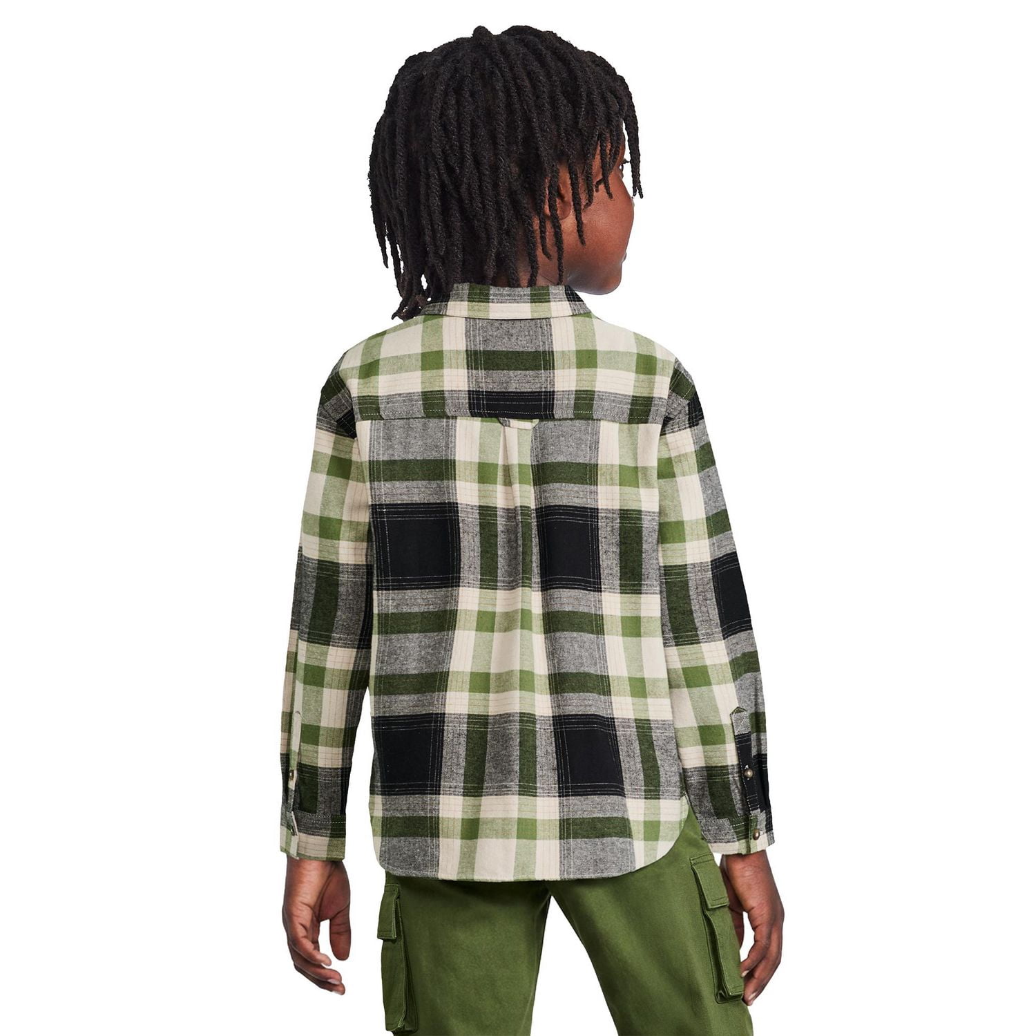 Chemise à carreaux en flanelle George pour garçons