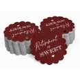 thumbnail image 2 of Inkdotpot Pack Of 50 Retirement Is Sweet Text Favor Paper Tags Craft Real Silver Foil Hang Tags, 2 of 6