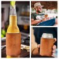 thumbnail image 4 of BAOPAI Leather Can and Bottle Cover with Anti-Drop Protection and Cold Insulation for Party DIY Use and Gift Ideas, 4 of 6