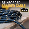 thumbnail image 2 of E-Filliate 1386119 6 ft. Reinforced Braided Cable, 2 of 5
