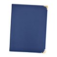 thumbnail image 2 of yuksok Housse de Menu de Restaurant 4 Pages Format A4 Housse de Menu pour Café Mariage Restaurant Bleu, 2 of 9