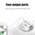 thumbnail image 3 of serony 4 Ports USB Charger Portable Mobile Phone Tablet Charging Station Fast Charging Dock Station Adapter EU, 3 of 9