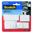 thumbnail image 1 of 3M 236660 Scotch Clear Mini Multi Pack Bumpers, 48 Count, 1 of 1
