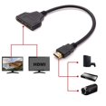thumbnail image 4 of HDMI Splitter Adapter Cable - HDMI Splitter 1 in 2 Out/HDMI Male to Dual HDMI Female 1 to 2 Way for HDMI HD, LED, LCD, TV, Support Two TVs at The Same Time, 4 of 8