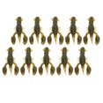 thumbnail image 2 of Soft Fishing Lure Soft Lure Baits Crawdad Soft Bait Soft Shrimp Lure Artificial Soft Shrimps Fishing Lure 10pcs Soft Fishing Lure Crawdad Bait PVC Shrimp Artificial Soft Lure Baits, 2 of 8