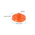 thumbnail image 2 of Unique Bargains Shutter Release Button Soft Shutter Release Button Copper Camera Shutter Button Concave, Orange 2 Pack, 2 of 6