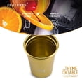 thumbnail image 2 of Thyme & Table Lot de 4 tasses à cocktail Doré, 2 of 6