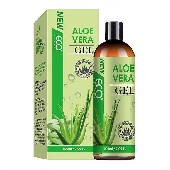 Aloe Vera Gel for Face and Body, Organic Aloe Vera Gel for Sunburn Relief, Soothing Moisturizer, After Sun Lotion, Soothing Aloe Vera Gel Moisturizer