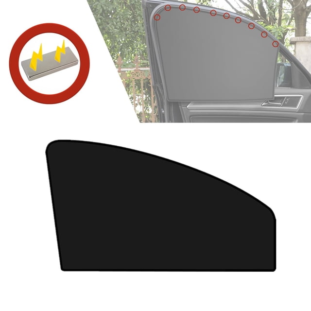 LSLJS Car Window Shade Sun Shade With Magnetic Lightproof Car Curtain Car Window Sunshade Side Window Mesh Sun Visor (Driving / Auxiliary Seat / Back Row)
