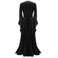 thumbnail image 2 of UPPADA Liquidation Robes de Cocktail Grande Taille Robe Formelle pour Femmes Robe de Fête Robe Vintage Élégante Robe Grande Taille Manches Évasées Robes Robe de Mariage pour Formes, 2 of 4