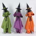 thumbnail image 1 of Halloween S/3 Animated Talking Interactive Witches, 68‑Inch Tall Scary Swinging Figurine, 1 of 7