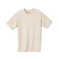 thumbnail image 2 of Hanes TAGLESS Men`s T-Shirt - Best-Seller, M, Natural, 2 of 4