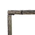 thumbnail image 3 of vidaXL Bar Table with Glass Top Grey 180x70x110 cm Poly Rattan, 3 of 4