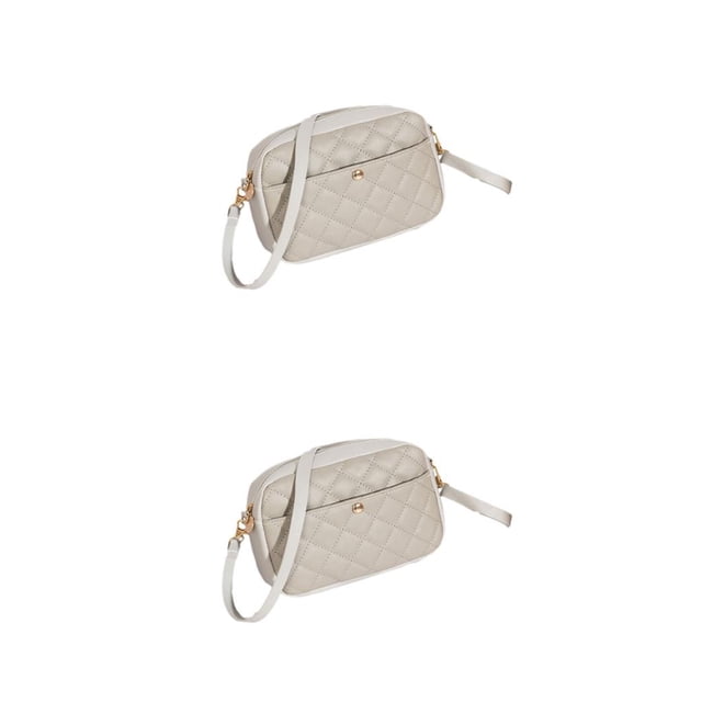 Ruiboury Portable And Practical Shoulder Bag Designed For Fashionable And Versatile Gifts grey 2Set
