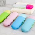 thumbnail image 5 of Powered Toothbrush Cheers.Us Portable Travel Toothbrush Toothpaste Holder Storage Box With Hanger Plastic Candy Color, Powered Toothbrushes & Accessories for Women, 5 of 5