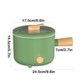 thumbnail image 3 of Mini Hot Pot for Ramen & Noodles | Portable Electric Cooker for Soup, Pasta & Dorm Rooms, 3 of 6