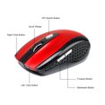thumbnail image 2 of Souris de Jeu Sans Fil Réglable DPI 2.4G 6 Boutons Souris Optique Réglable DPI pour Ordinateur Portable Notebook PC, Rouge, 2 of 8