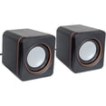 thumbnail image 1 of funavi USB Wired Laptop Speakers for PC, 2 Channel Computer Speaker, Black, New, 1 Count, 1 of 9