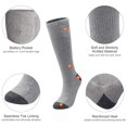 thumbnail image 3 of Electric Heated Socks Boot Feet 2pcs winter comfortable Warmer Usb Rechargeable Battery Sock For Winter Sport, 3 of 9