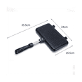 thumbnail image 1 of Gas Non-Stick Sandwich Maker Bread Toast Breakfast Machine Pancake Baking Barbecue Oven Mold Mould Grill Frying Pan, 1 of 6