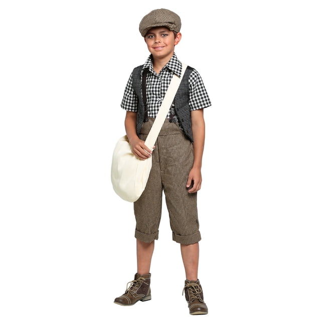 Child 20s Newsie Costume