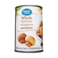thumbnail image 1 of Great Value Champignons Entiers, 1 of 1