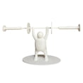 thumbnail image 1 of Funny Weightlifting Figure Desk Organizer Stand Compact Desktop Storage Holder for Jewelry Watches Small Items Home Decor, 1 of 4